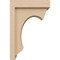 Ekena Millwork 5"W x 10"D x 15"H Classic Emerson Rough Cedar Woodgrain TimberThane Corbel, Primed Tan CORUR05X10X15EMRRCPR - alternate 3